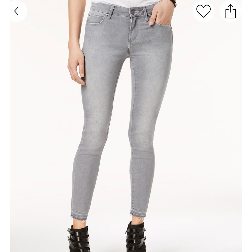 LIKE NEW Articles of Society Carly Skinny Crop Released Hem Jeans